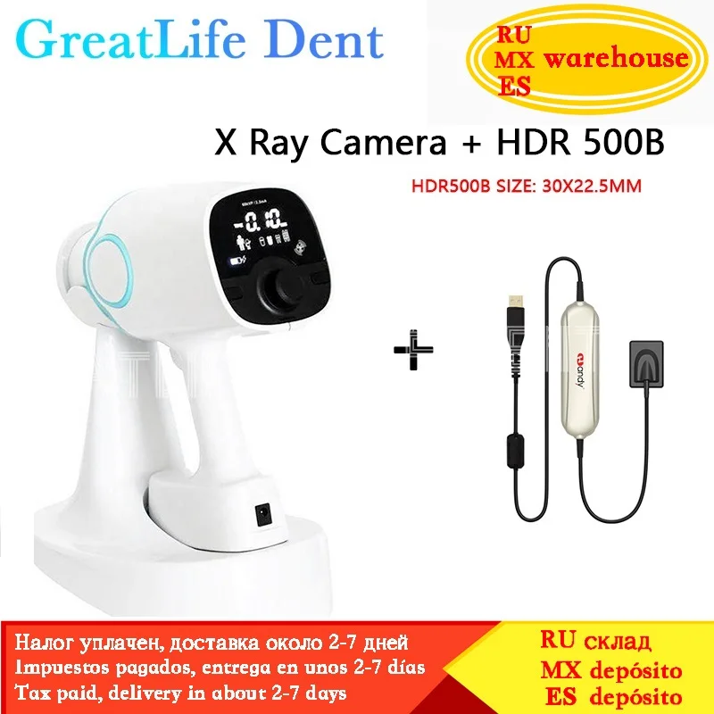 Greatlife Dent Original Hyperlight Portable Dental X Ray Camera Nanopix Ali Rvg Sensor Image X-ray Machine