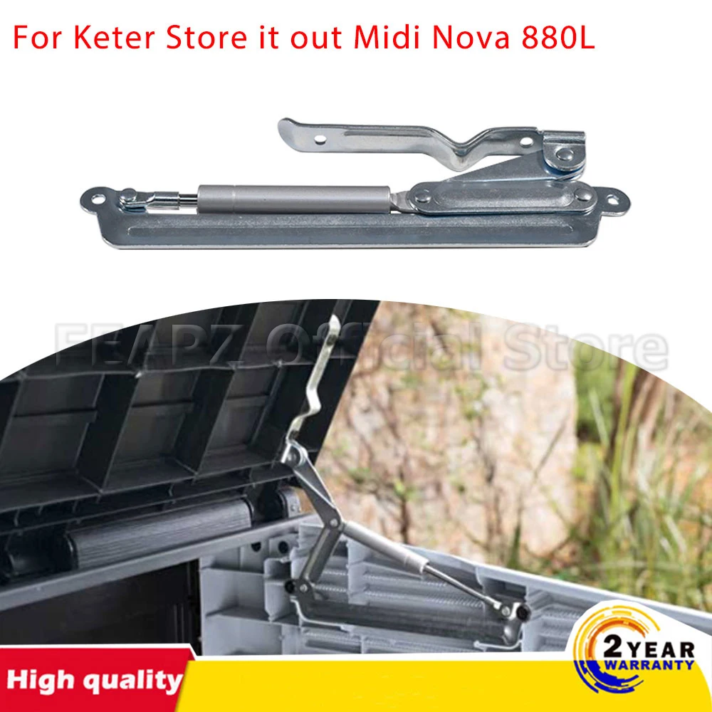 

Piston Hinge For Keter SIO Prime Midi Nova 880L Lid Support Hinge W26P Piston Hinge Replacement