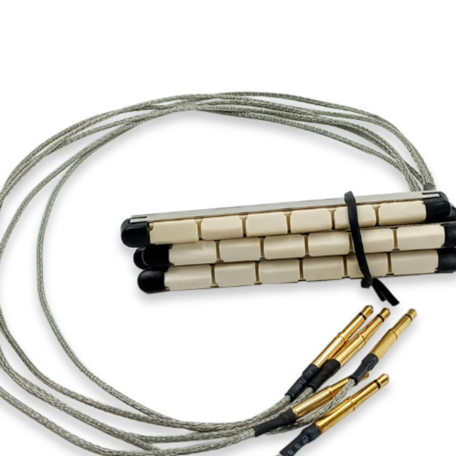 Six-String Acoustic Guitar Bridge Pickup Easy to Install Integrated Bridge Pickup Assembly Natural Tone Wide Frequency Range