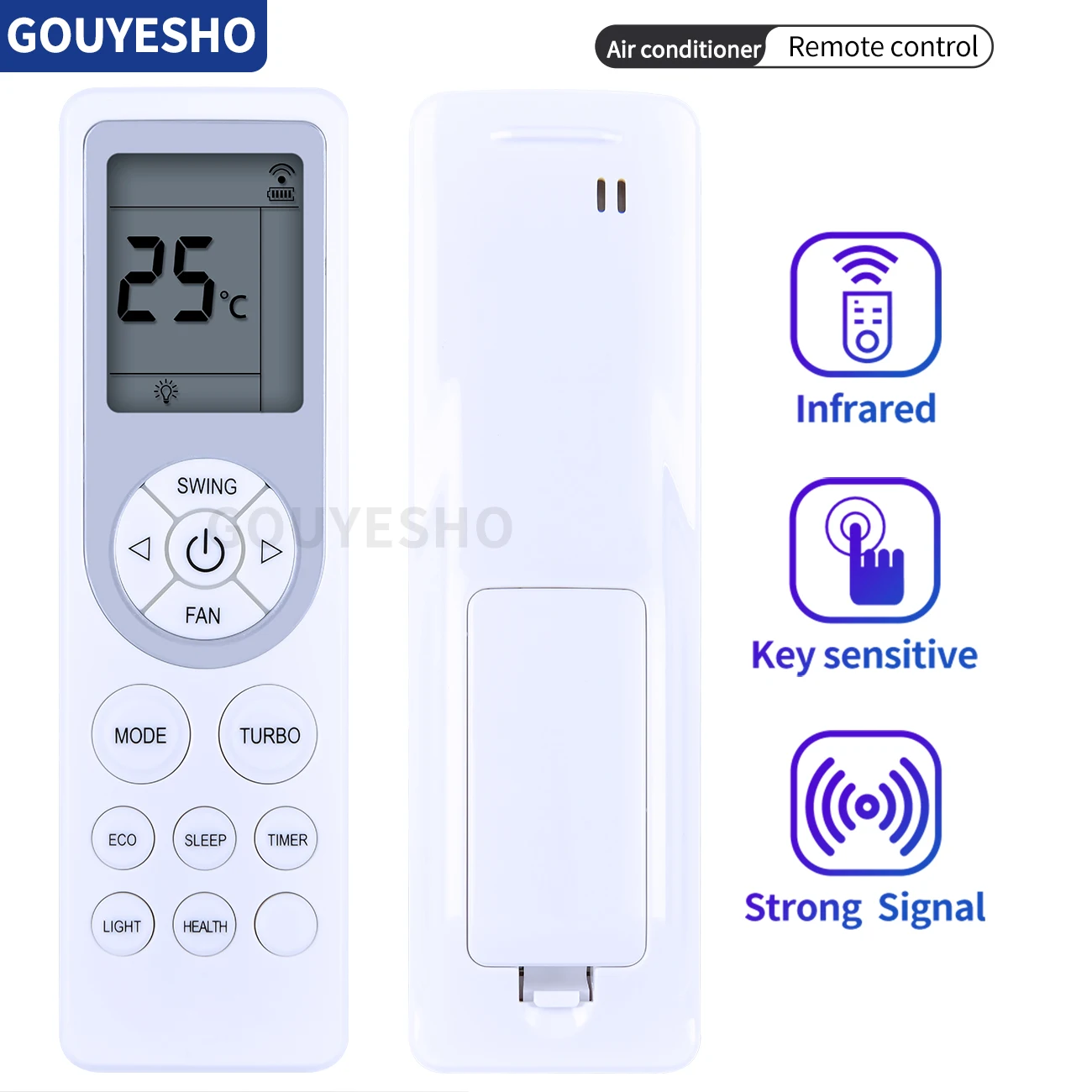 New Remote control for Fluo FARADAY EWT Clima SCIROCCO Split Puremind ALASKA SENSEI SPECTRA