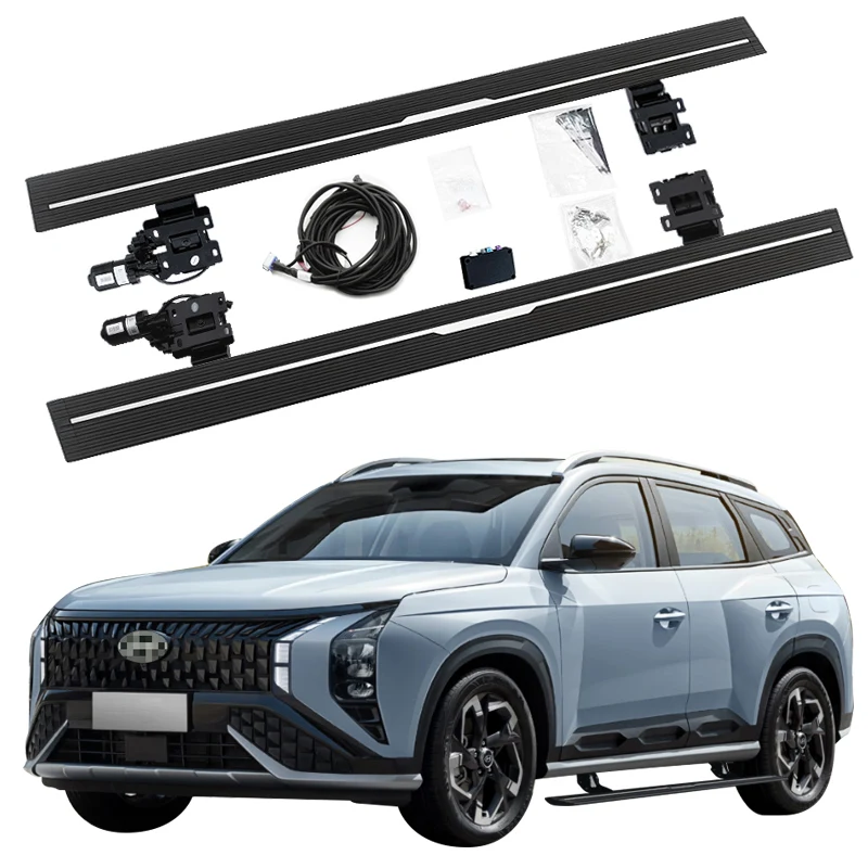 

Автоматическая электрическая подножка, светодиодная подсветка для Hyundai MUFASA 2023+