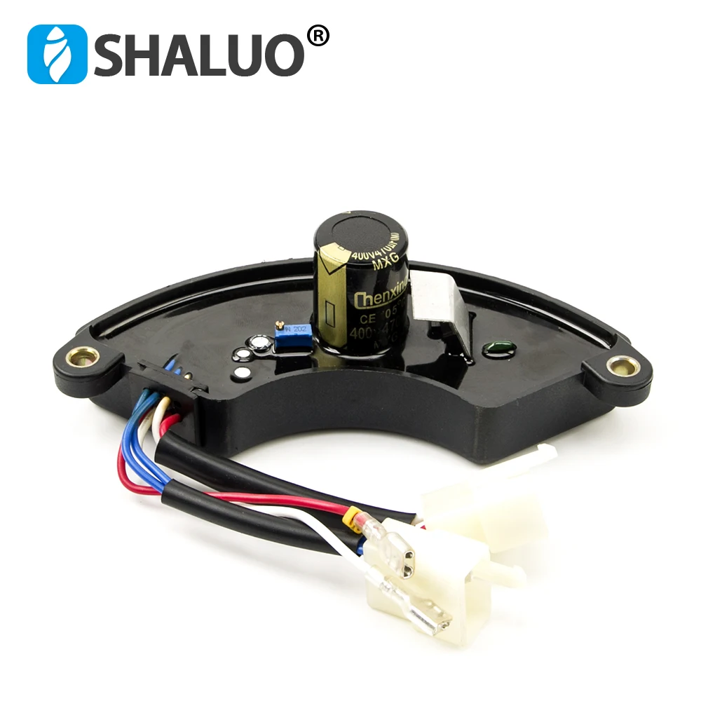 Universal 5KW 6.5KW AVR Three Phase 8 Wires Generator Automatic Voltage Regulator Stabilizer Petrol Generator Parts 400V 470UF