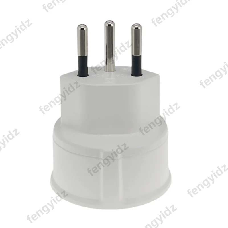 1 Pc European France To Swiss Plugs Travel Adapter 3 Pin Plug 10A 250V Power Plug EU To Switzerland Electrical Plug Socket