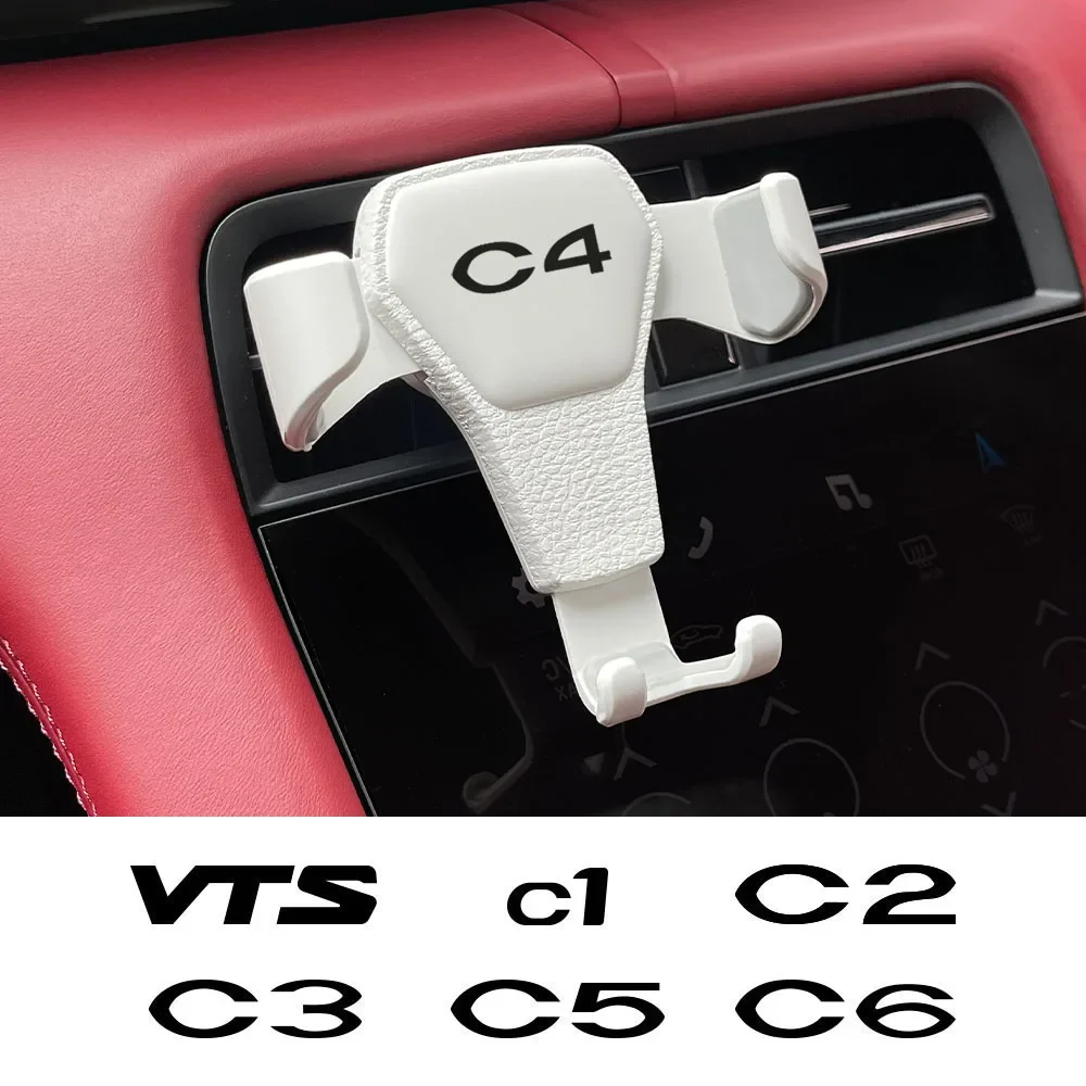 Gravity Phone Holder Car Air Vent Auto Accessories For Citroen C2 Picasso C4 C3 CC1 C CROSSER Berlingo C Elysee 5 Aircross C6