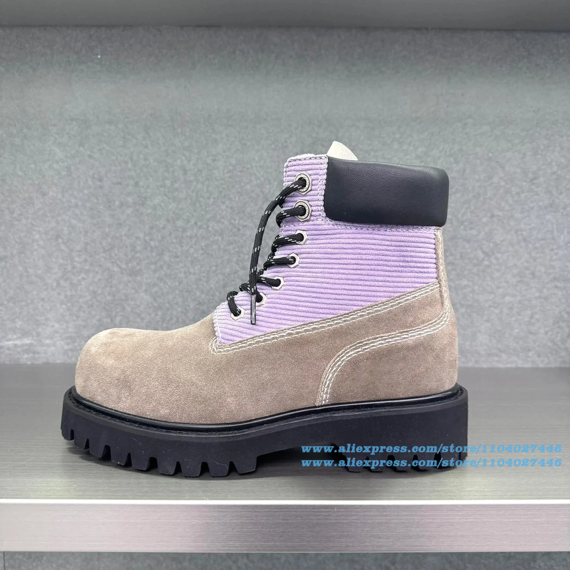 

Multi-Colors Thick Soled Boots Men's Boots British Style Outdoor Boots Trendy Luxury Handmade Designer Style Men Shoes