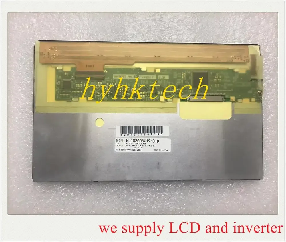 NL10260BC19-01D 8,9-дюймовый промышленный ЖК-дисплей, новый и оригинальный в наличии, протестирован перед отправкой