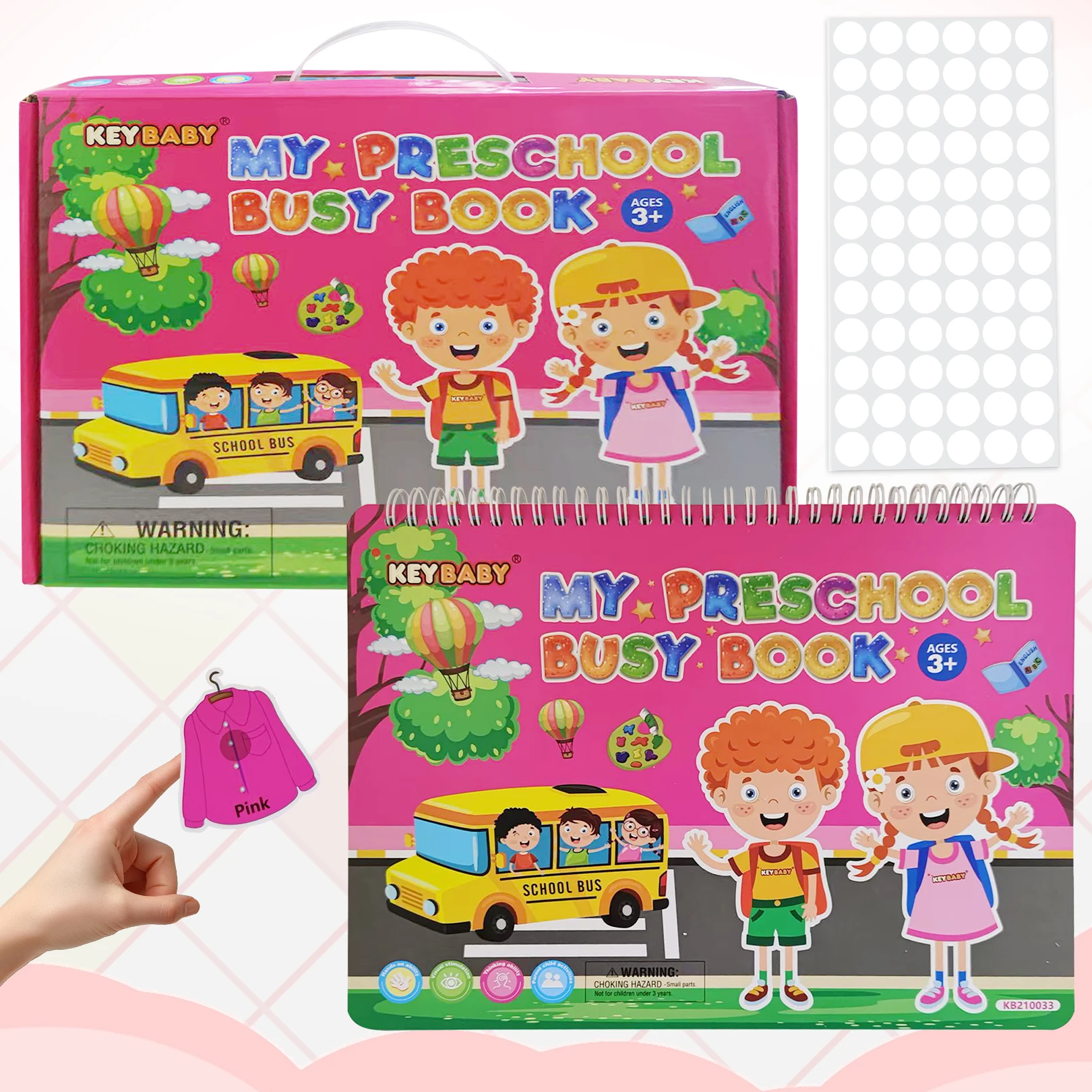 

Comprehensive Learning Aid Book for English Children, Recognizing Children's Love Vocabulary