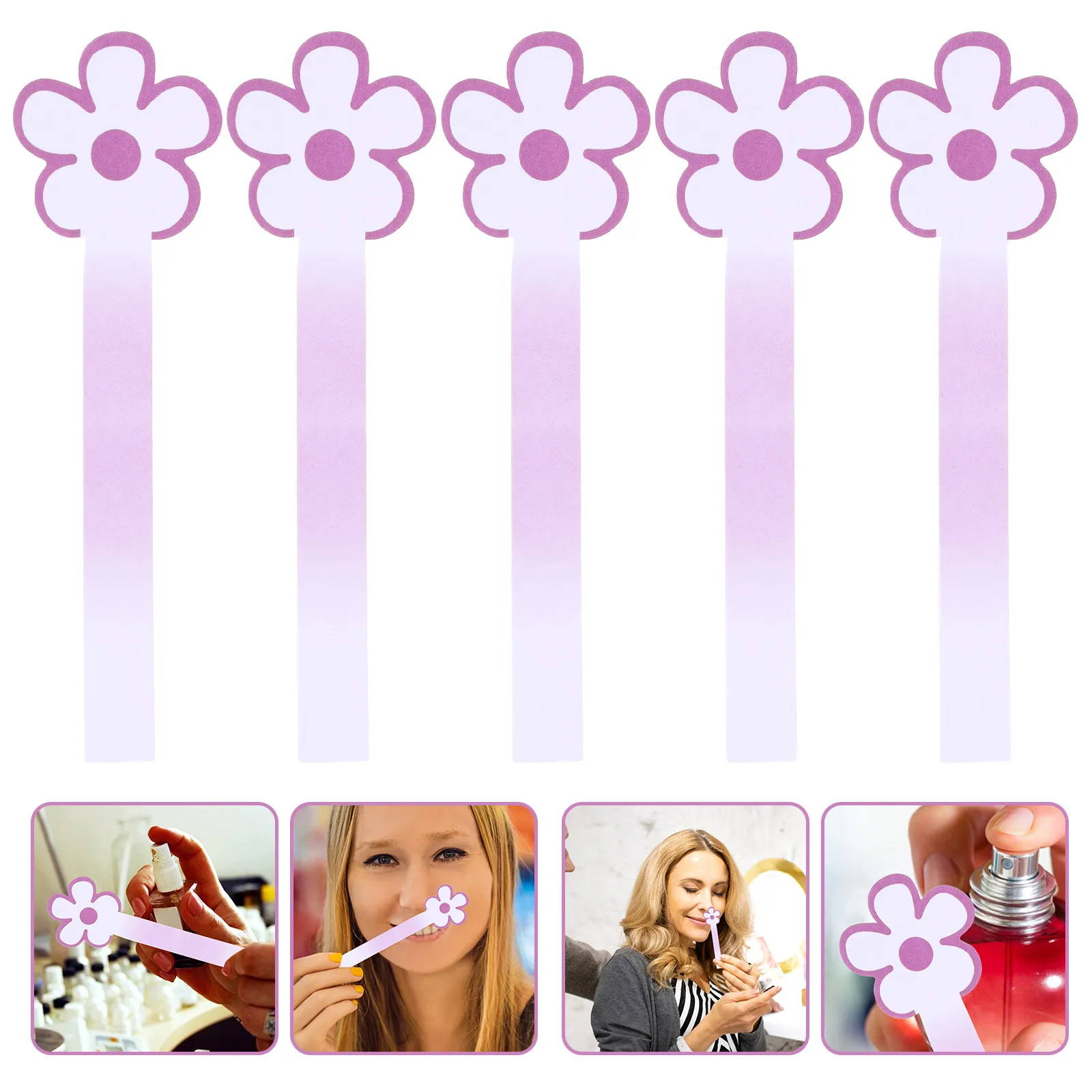 100Pcs Essential Oil Test Strips Wide Use Scent Sampling Strips for Perfume Aromatherapy Fragrance Evaluation Testing