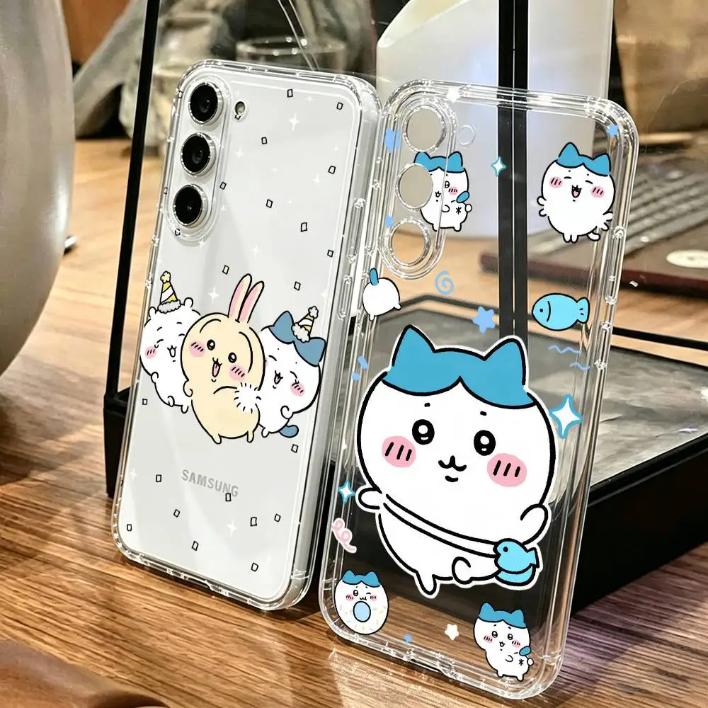Cute for c-Chiikawas Phone Case For SamsungA10,12,20,21S,30,31,40,50,51,52,70,71 Transparent Cover