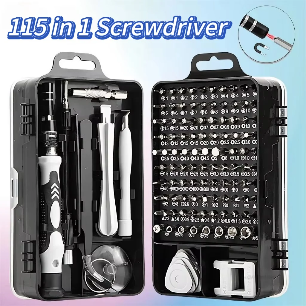 Xiaomi 115 in 1 Electronics Screwdriver Set Precision Screwdriver Tools Nut Driver Professional Magnetic Laptop Repair Tools