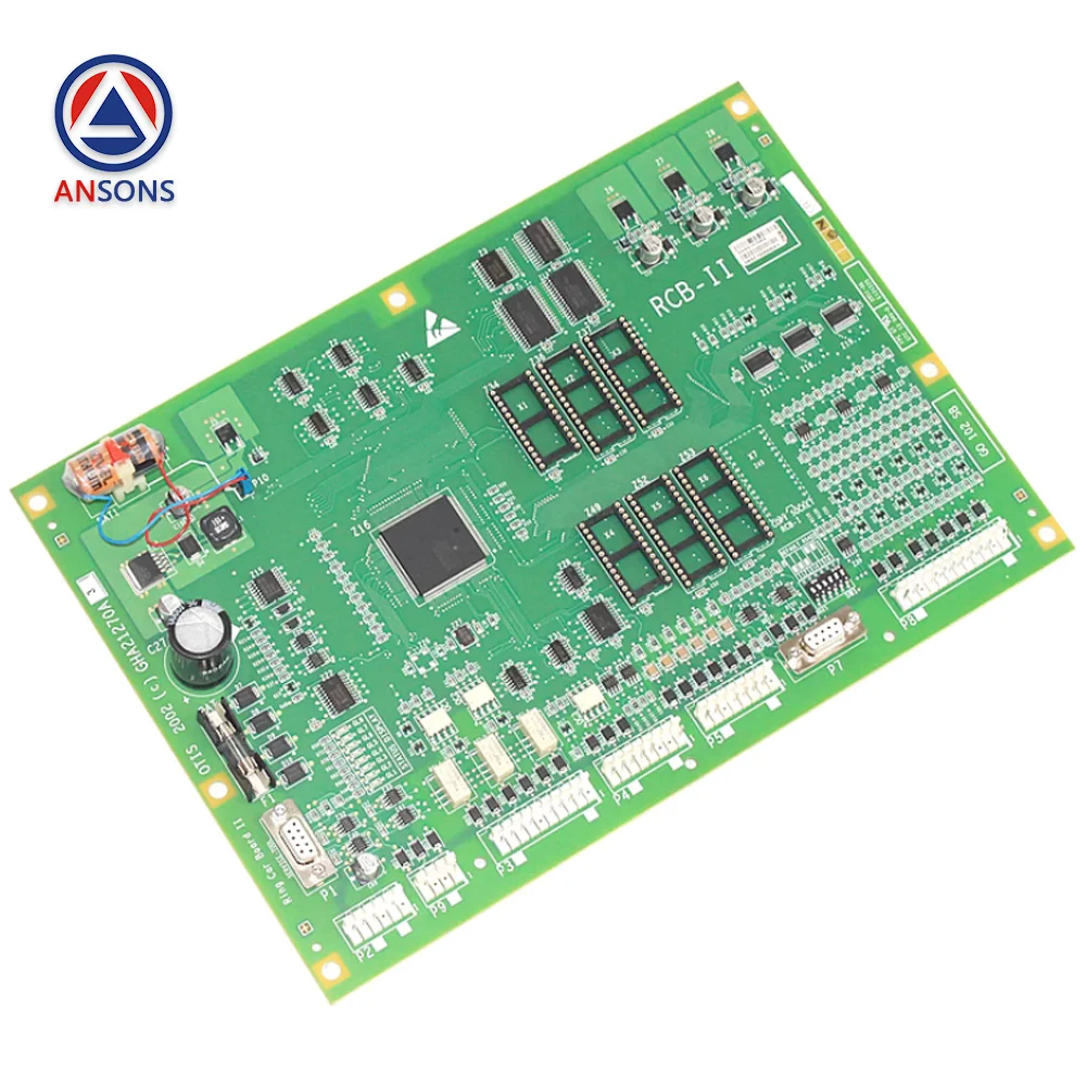 GHA21270A1 GHA21270A2 GHA21270A3 RCB2 RCB-II OTIS مصعد اللوحة الرئيسية PCB اللوحة الرئيسية Ansons قطع غيار المصاعد