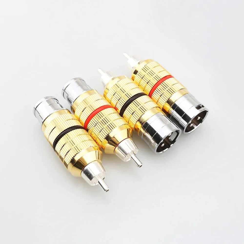 Top quality CARDAS CGF XLR to RCA male Canon balance male and female to Lotus male conversion head Audio microphone jack adapter