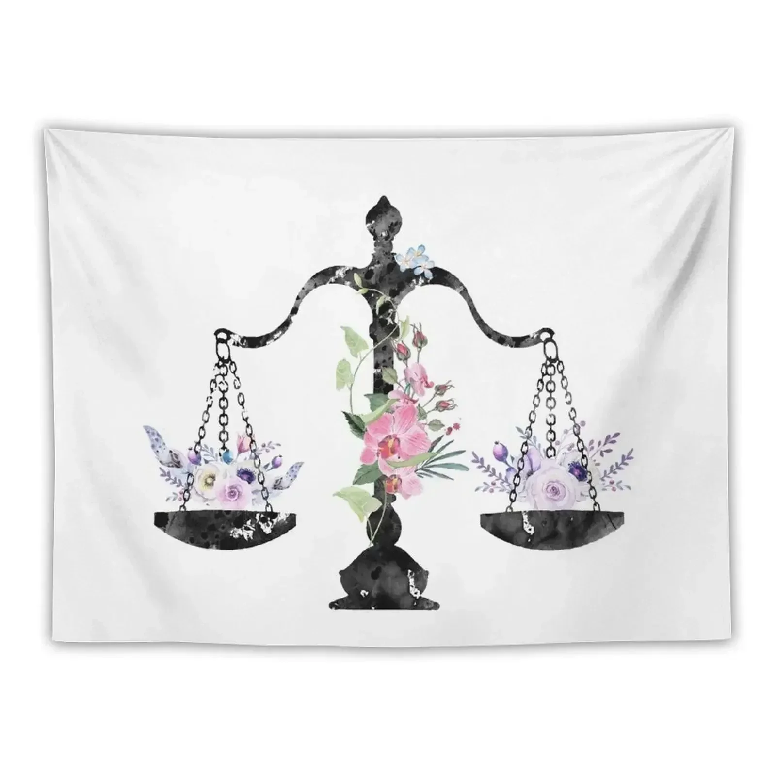 

Scales of Justice Art Tapestry Bedroom Decoration Wall Carpet Wall Hanging Tapestry