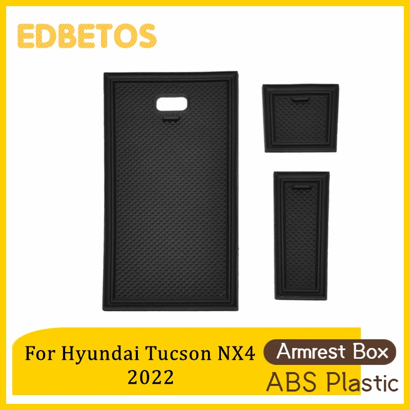 Caja de almacenamiento para Reposabrazos de coche, accesorio para Hyundai Tucson Limited / Hybrid 2022 2023, versión electrónica de transmisión automática