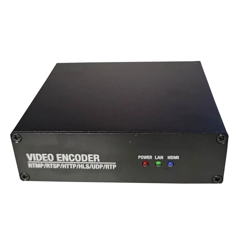 USB Video Push IP Stream Encoder VIF RTMPs SRT RJ45 Network Port for Horizontal Vertical TV Broadcasting Equipment - view 4
