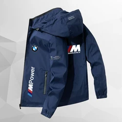 Chaqueta deportiva de motocicleta BMW para hombre y mujer, chaqueta de Ciclismo de crucero de bicicleta de calle, moda de otoño e invierno, 2024