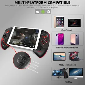 Ipega-PG - 9083S Denetleyici oyunu kablosuz Bluetooth Gamepad, Joystick, iOS için banfilm uygulamaları, Android Telefon, Tablet, TV Kutusu, PC 8 en çok satılanlar, ípega controller-durum 4