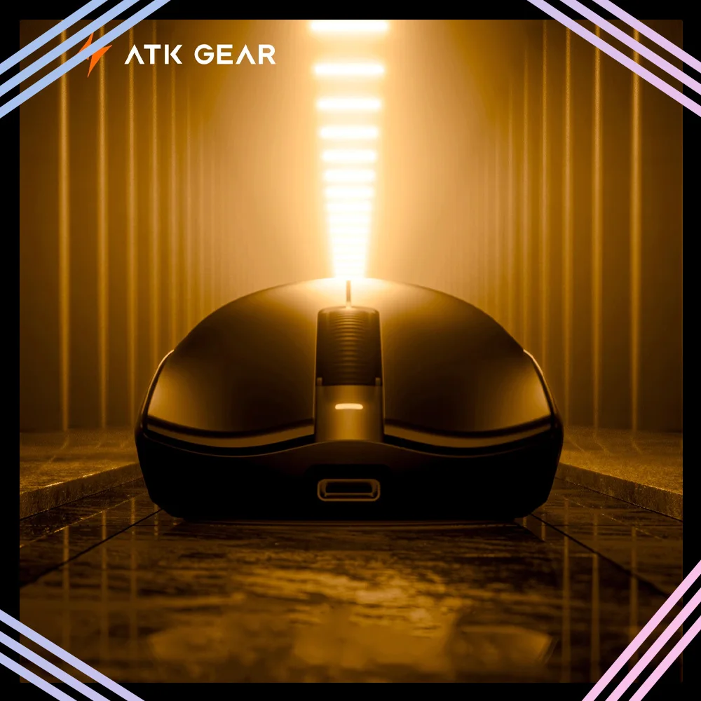 

ATK Blazing Sky X1 V2 Mouse Tri Mode Wireless Mouse Paw3395/Paw3950 8000Hz Lightweight Gaming Mice PC Accessory for CS Valorant