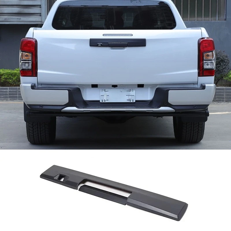 

For Mitsubishi Triton L200 2019-2023 ABS Matt Black Car Rear Tailgate Door Handle Bowl Cover Trim Car Modification Accessories