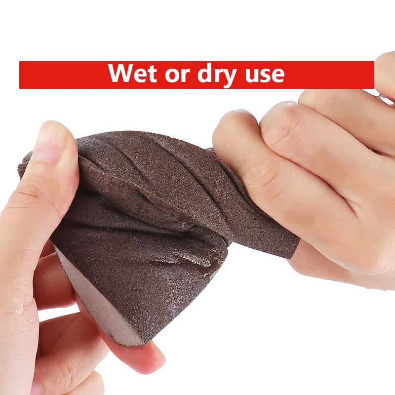 Sanding Sponge Blocks 60 Grit ~ 600 Grit Sponge Sanding Block Wall Grinding Sponge for Metal Plastic Wood Paint