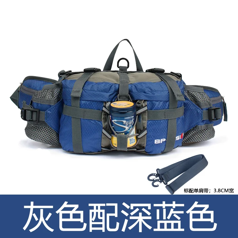 싱글 스트랩이 있는 다크 블루