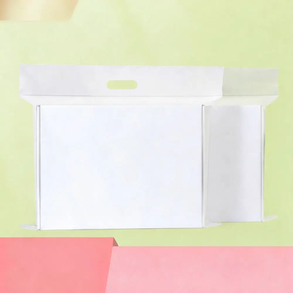 For Huachuan Mailing Bags Transparent Logistics Envelopes Waterproof Shipping Pouch Self Sealing Handle Packing Supplies