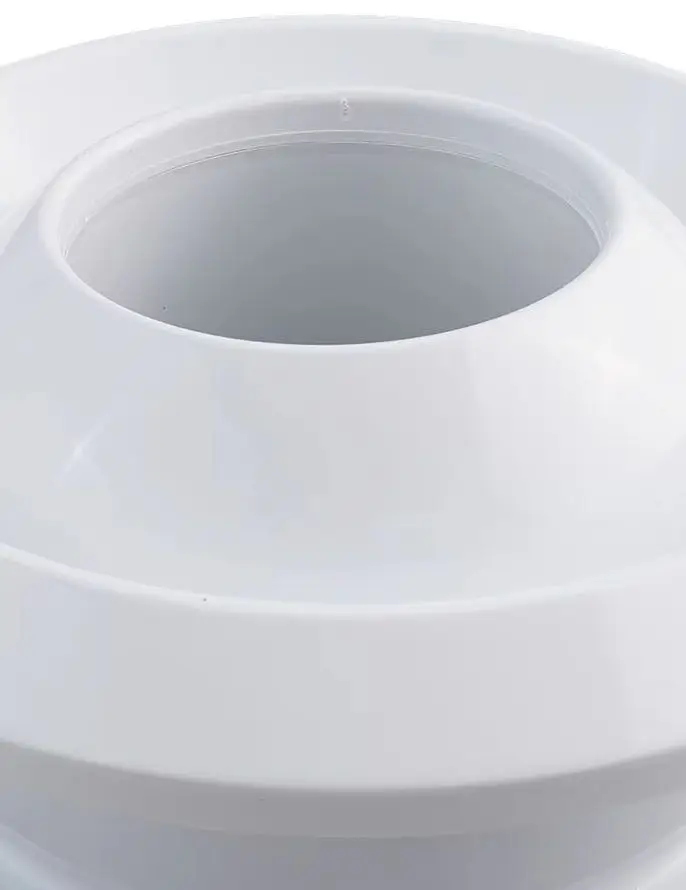 فتحة فوهة كروية دوارة قابلة للتعديل مقاس 6 بوصات لأنظمة التهوية المركزية الداخلية وتهوية السقف