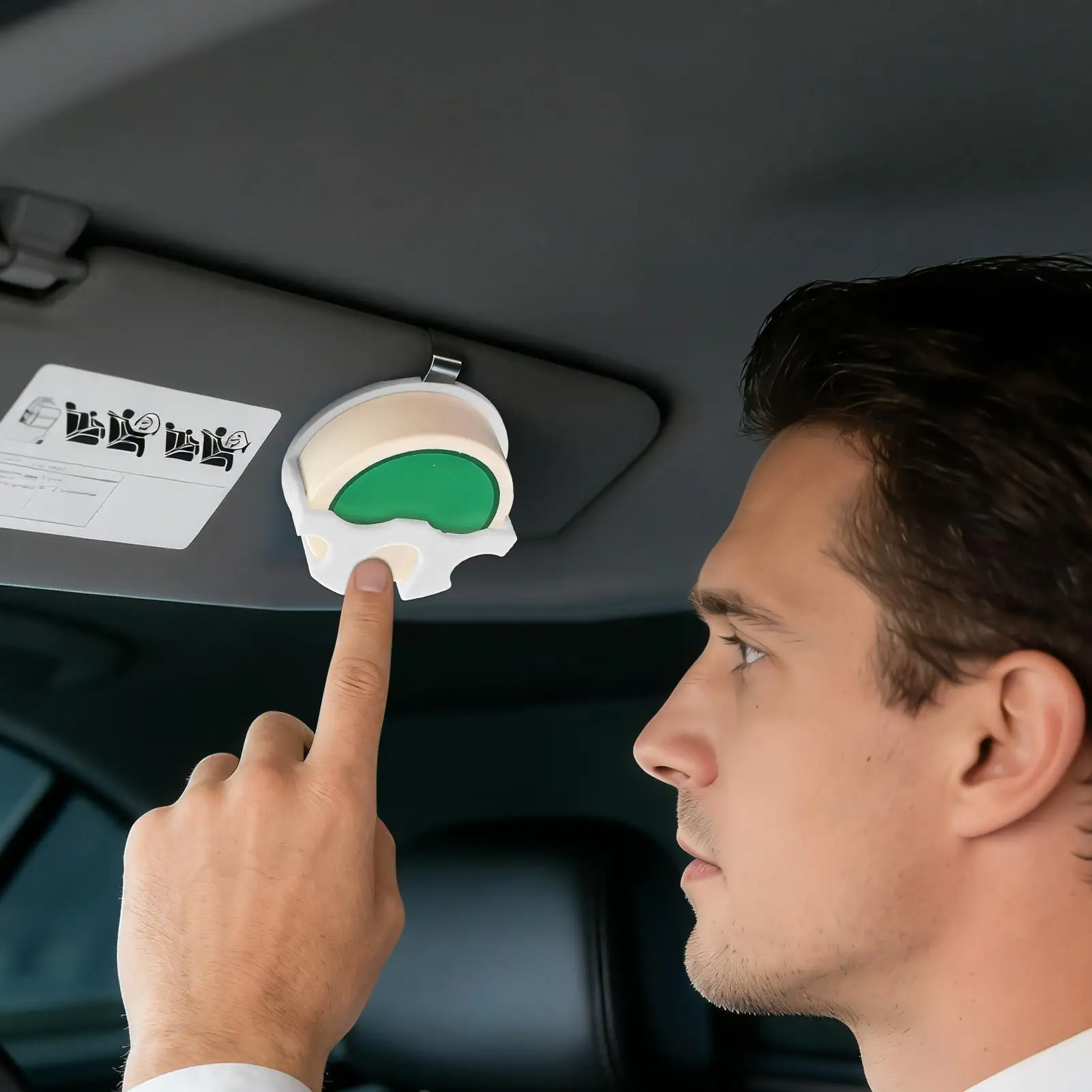 

Автомобильный крючок для солнцезащитного козырька, держатель для солнцезащитного козырька, 3D-печать, дискретный зажим, крепление, функциональный козырек, автомобильное жестяное крепление для интерьера