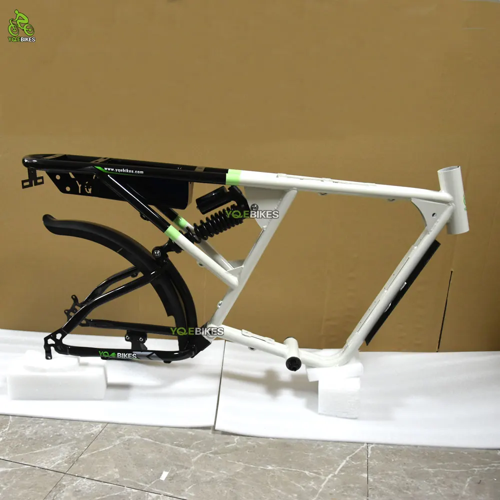 New Intermediate Colors Good Quality 1000W 1500W Fat Super EBike 73 RX Frame Road Bike Frame MTB E Dirt Bike Frame in Stock