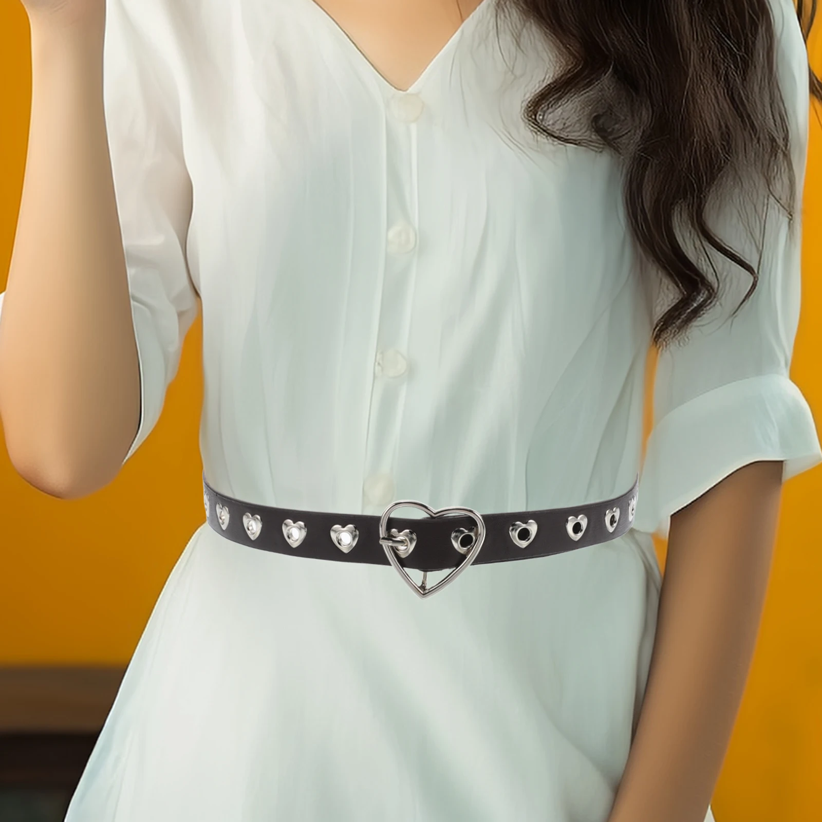 

2pcs Adjustable Women Waist Belts Decorative Skirt Jeans Belts Stylish Fashion Dress Accessories For All Sizes Comfortable