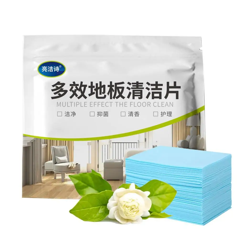 Multi Effect Floor Cleaning Slice,30 load Tablets,Mopping Floor Cleaning Sheets,Water Soluble,for Tiles Hardwood Wall Tile Glass