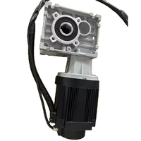 High Torque Worm Brushless DC Gear Motor 110mm 24V 48V 1000W 3000rpm Gear Reduction Brake for Self-propelled Lawn Mower