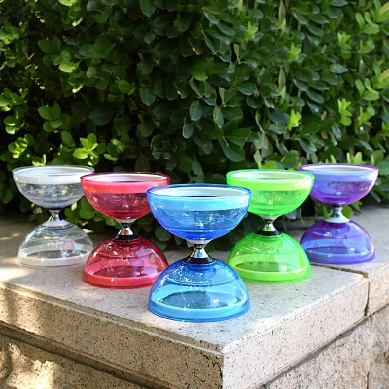 

Профессиональный спортивный Diabolo с тройными подшипниками с карбоновой ручкой, высокоскоростной набор Diabolo, игрушка для детей, координация рук и глаз