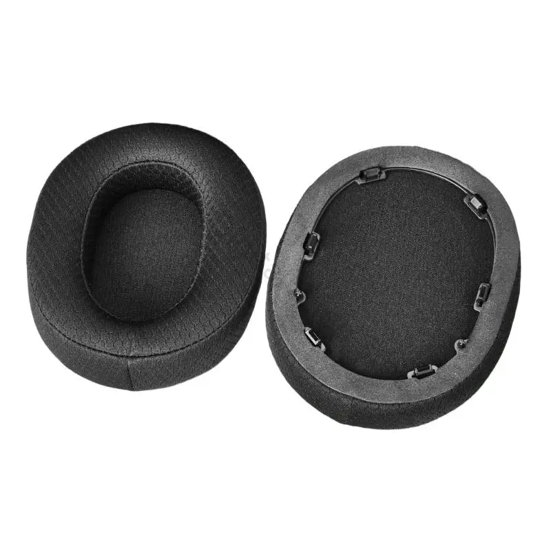96BA Qualität Memory Foam Ohrpolster Für H9II /WHG910N Kopfhörer Mesh Stoff Ohrmuschel Komfortable Ohr Pad Ergonomisches Design – Detail 7