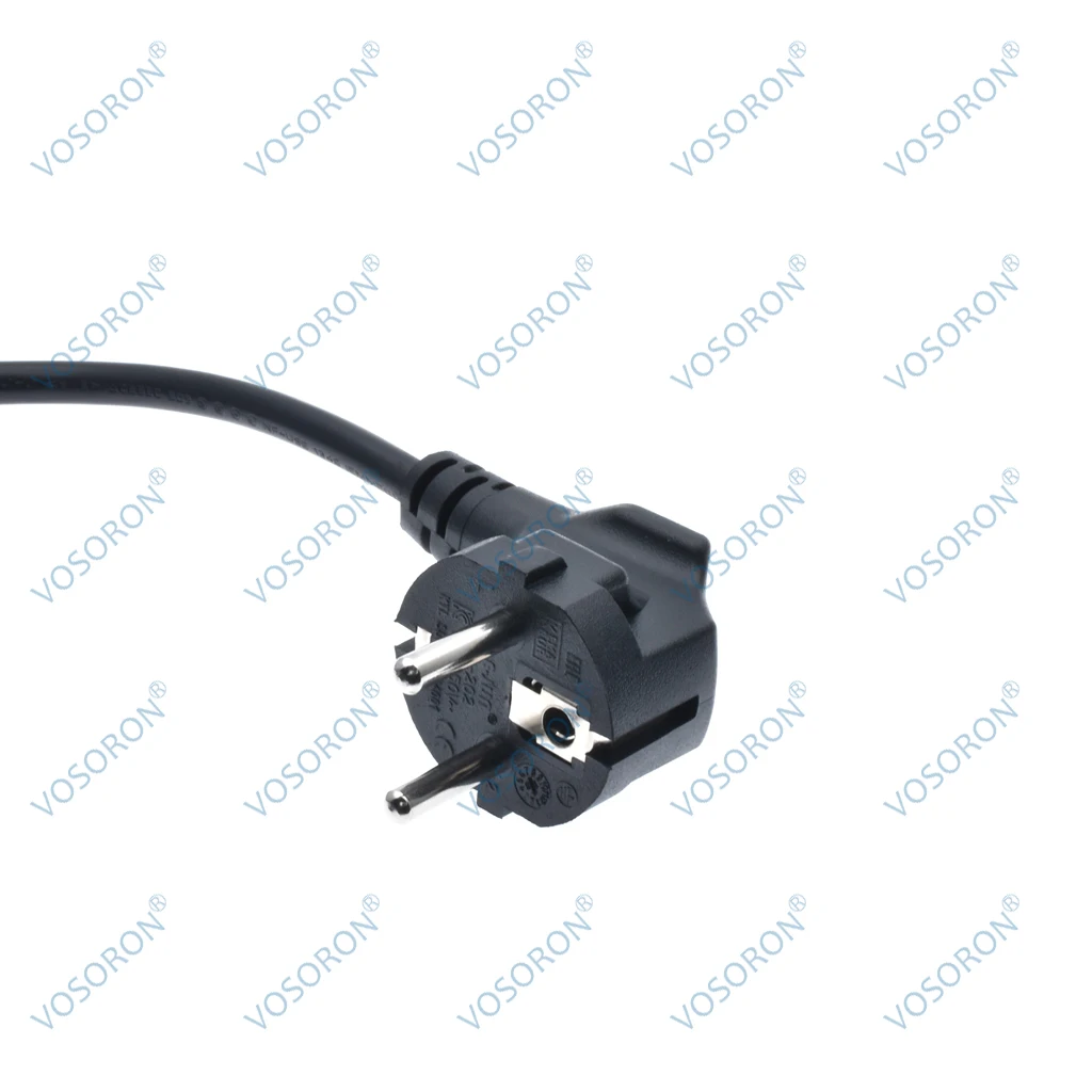 1ft Europese Korte Reis Netsnoer Cee7/7 Mannelijk Naar Iec 320 C5 Vrouw Voor Laptop Notebook, 1ft Schuko Naar C5 Koord