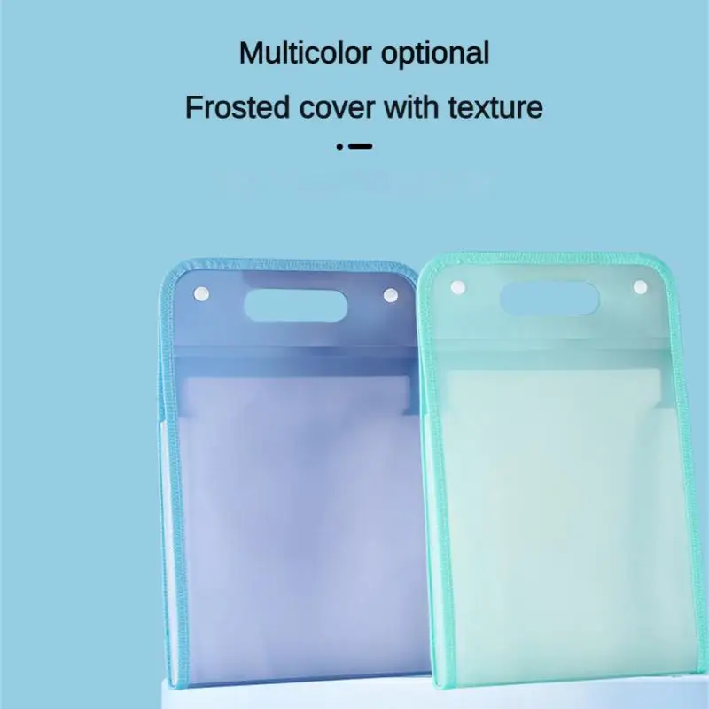 Portable Storage Bag Folder Multi-Layer Large Capacity Organ Bag Test Paper Holder Study and Office Supplies