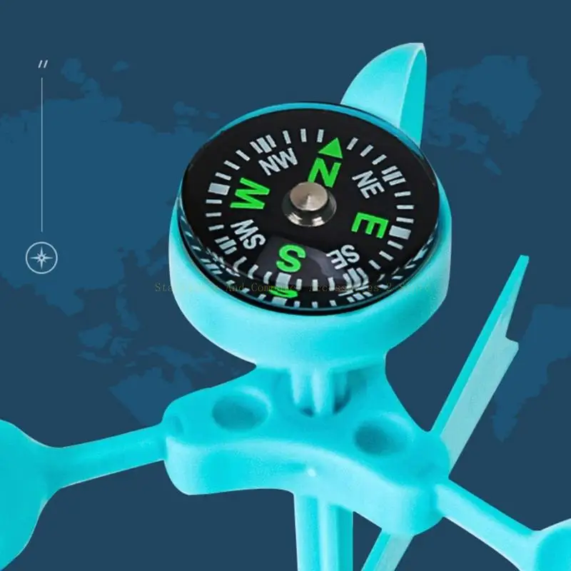 DIY Wind Vane Model Educational Toy STEM Physics Teaching Aid Kids Plastic Science Toy For Classroom Home Use