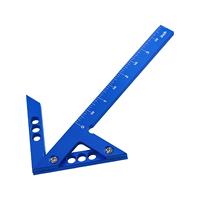 Center Measuring Tool Woodworking Angle Ruler Center Finder Aluminum Alloy