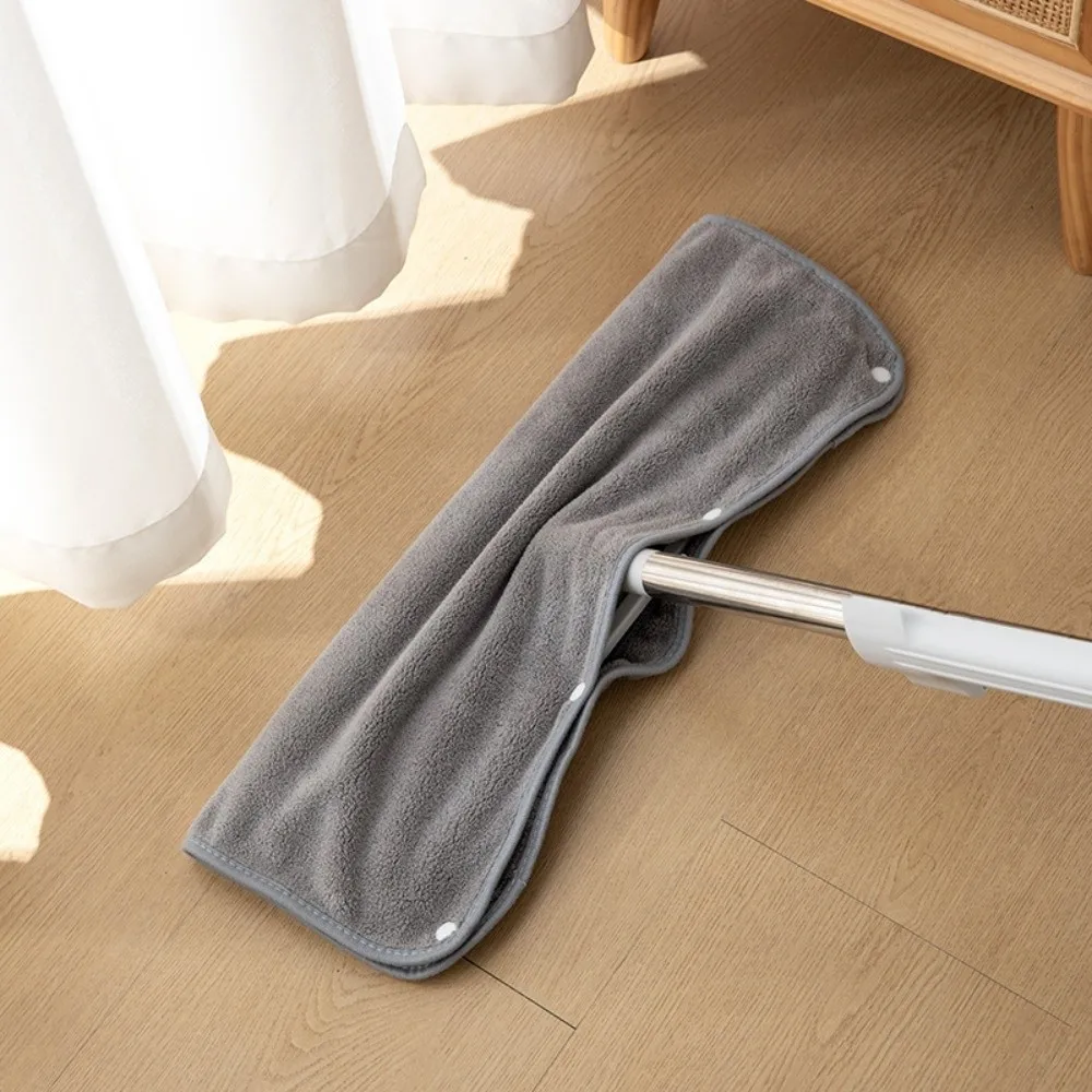 Sweeping Accessories Absorbent Floor Mop Washable Reusable Coral Towels Durable Universal Mop Towel Housekeeping