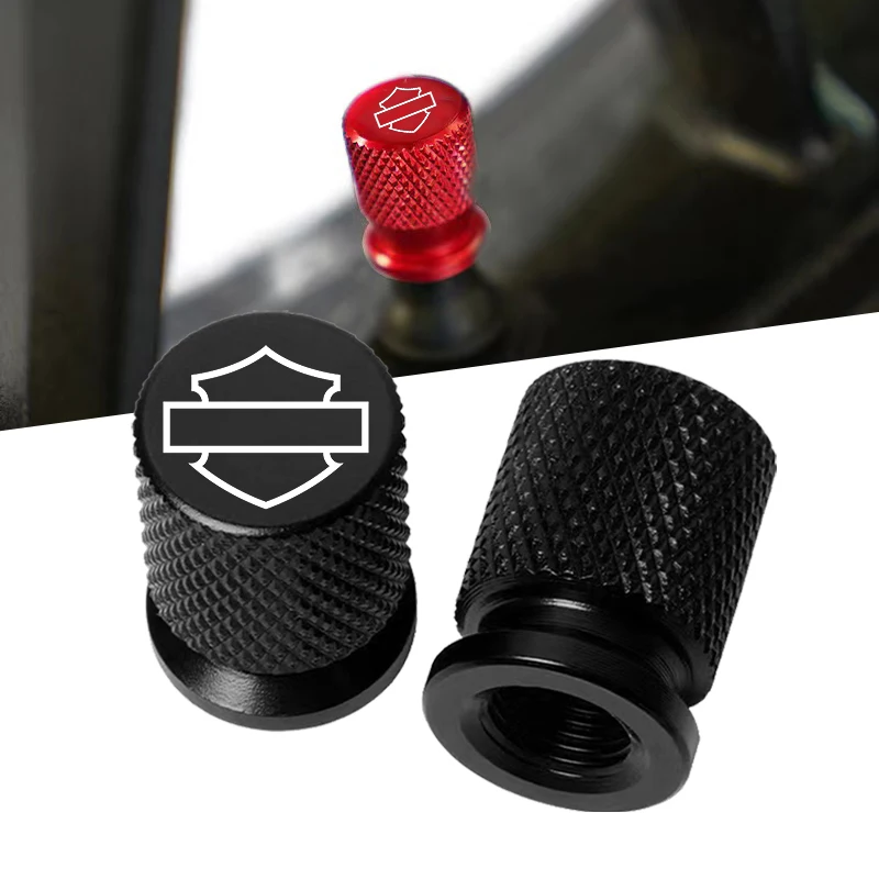 2PCS Motorcycle Wheel Tire Parts Valve Stem Caps Cover For Harley Pan America ADV 1250 PA1250 PANAMERICA Special Accessories