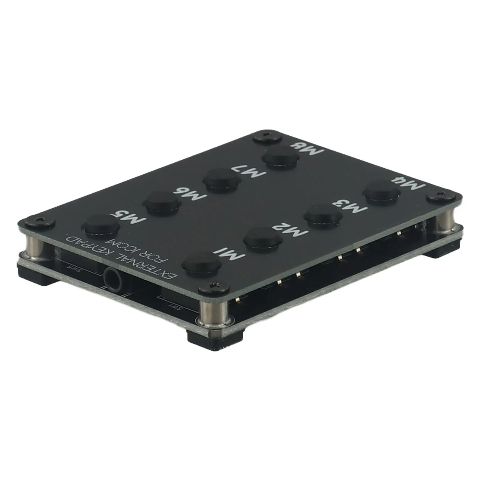 External Control Keyboard For ICOM Transceivers IC-705 IC-7610 Black Plastic Replacement Keypad For Ham Radio Operation Accessor