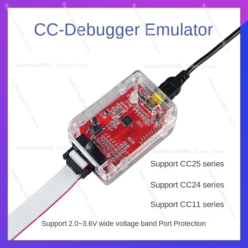 CC-Debugger Emulator Downloader, Support CC2540 CC2541 CC2530 Development Board, Kit