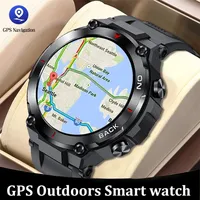 2024 GPS Position Smart Watch Military Outdoor Sport Fitness Super Long Standby Smartwatch Man For 5ATM Swiming Man Watch Xiaomi