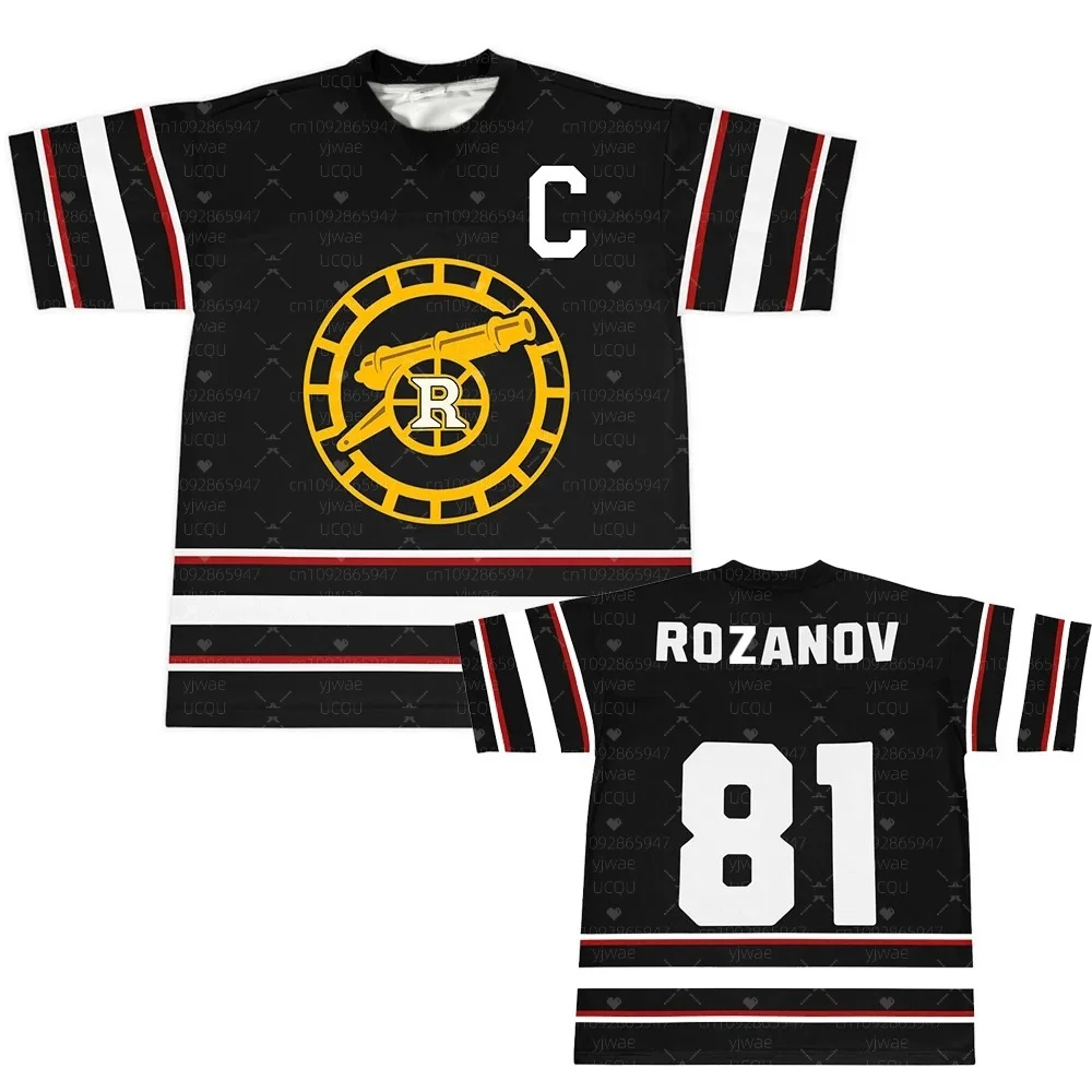 2026 Shane Hollander 24 Montreal Metros camiseta calentada Rivalry Cosplay camiseta de manga corta ropa de calle moda hombres mujeres camisetas