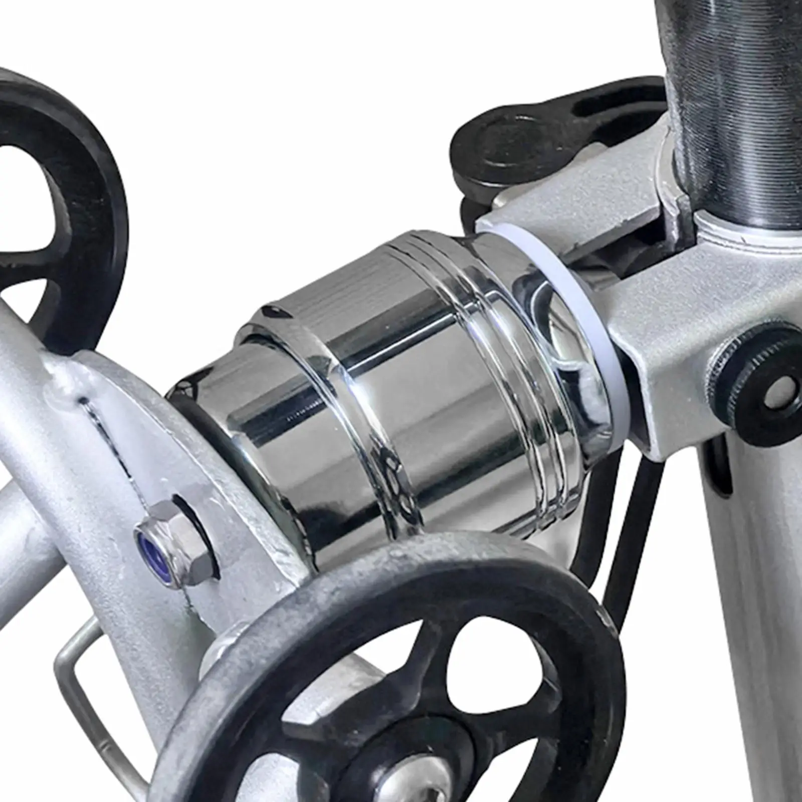 

Bike Absorber Folding Cycle Shock Absorber, Lightweight Easy Install ,Heavy Duty Aluminum Alloy Lightweight Bike Damper,