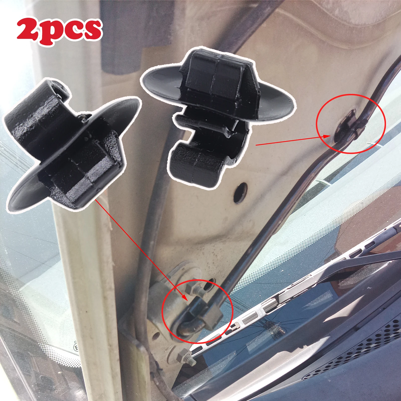 

Hood Bonnet Rod Support Prop Clips Clamp Holder 792834 For Citroen C2 C3 C4 C5 AX Berlingo B9 Saxo Eurovans Evasion Retainer