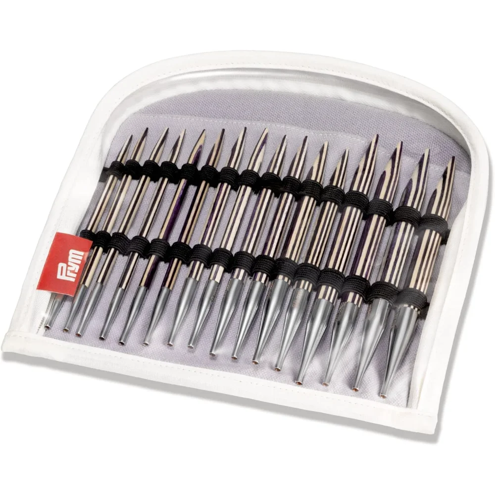 

Сменные спицы круговые, набор дерева 4-10 мм.