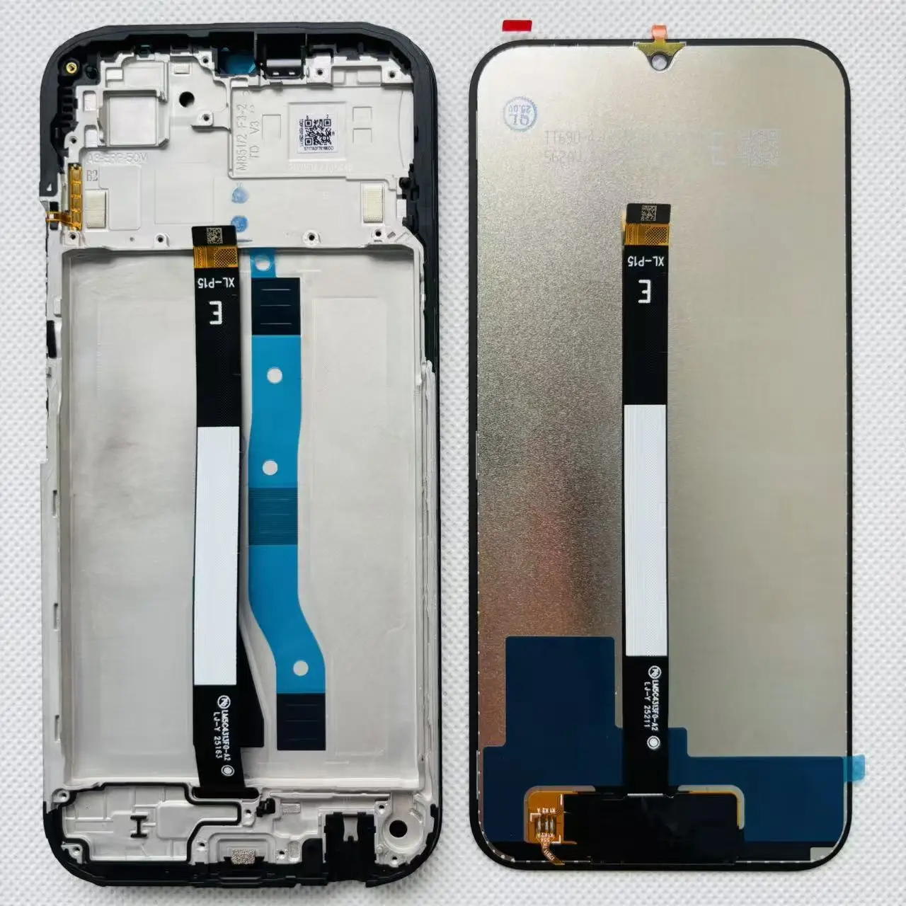 Oryginalny ekran LCD 6.9'' z panelem dotykowym i digitizerem do Xiaomi Redmi 15C Big Glass 4G 25078RA3EL 25078RA3EE, wersja europejska — zdjęcie produktu 4