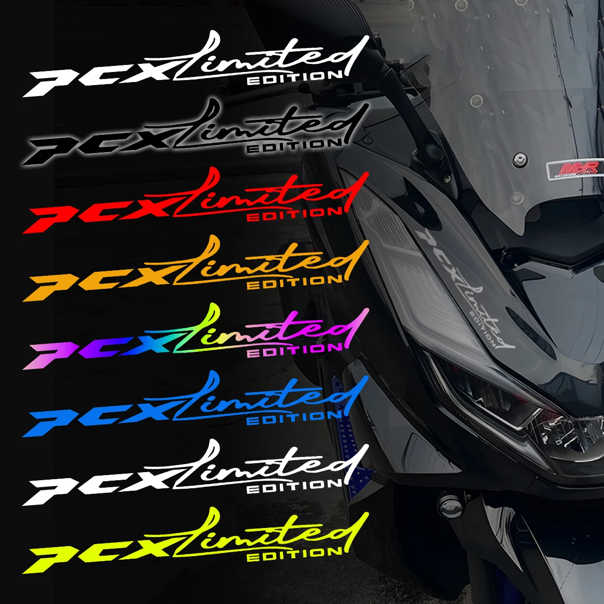 

PCX Limited Motorcycle Vinyl Reflective Stickers Moto Bike Scooter Body Decals Decor Accessories for Honda PCX125 PCX150 PCX160