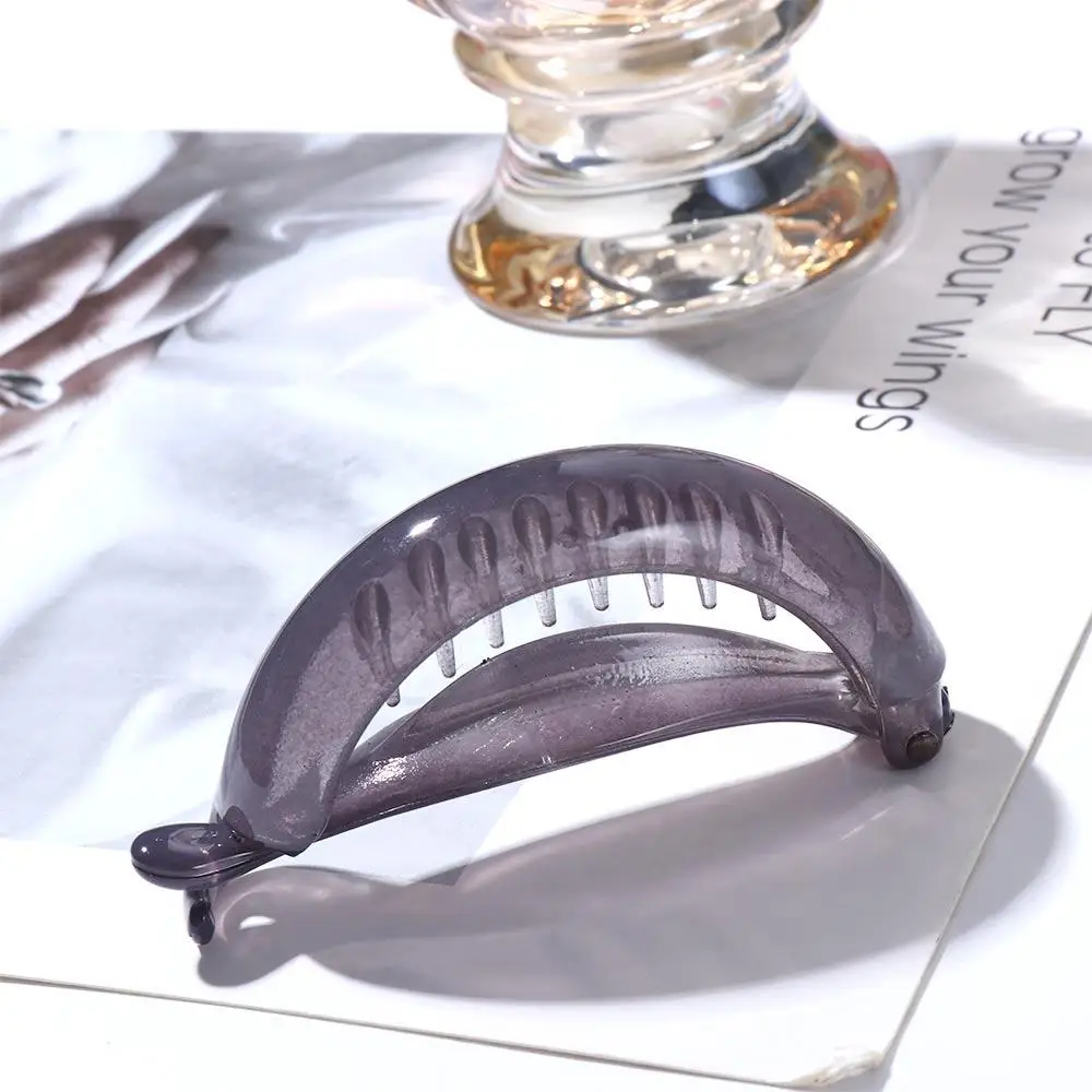 Fashion Hair Accessories Plastic Hairpins Ponytail Holder Hair Claws Hair Clips Banana Clip